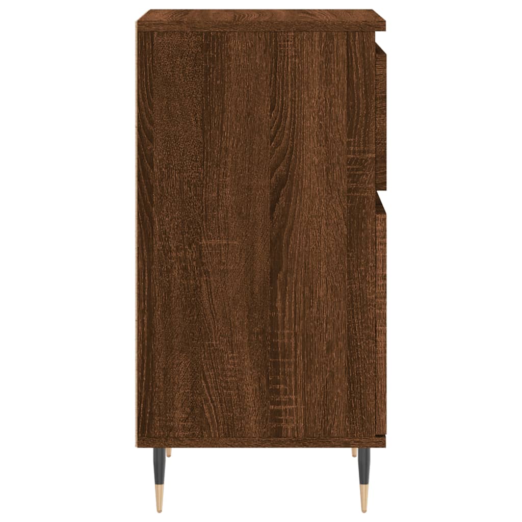 Servante, 2 buc., stejar maro, 40x35x70 cm, lemn prelucrat GartenMobel Dekor