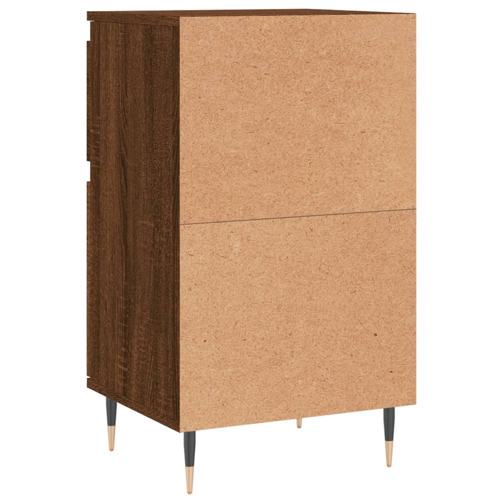 Servante, 2 buc., stejar maro, 40x35x70 cm, lemn prelucrat GartenMobel Dekor