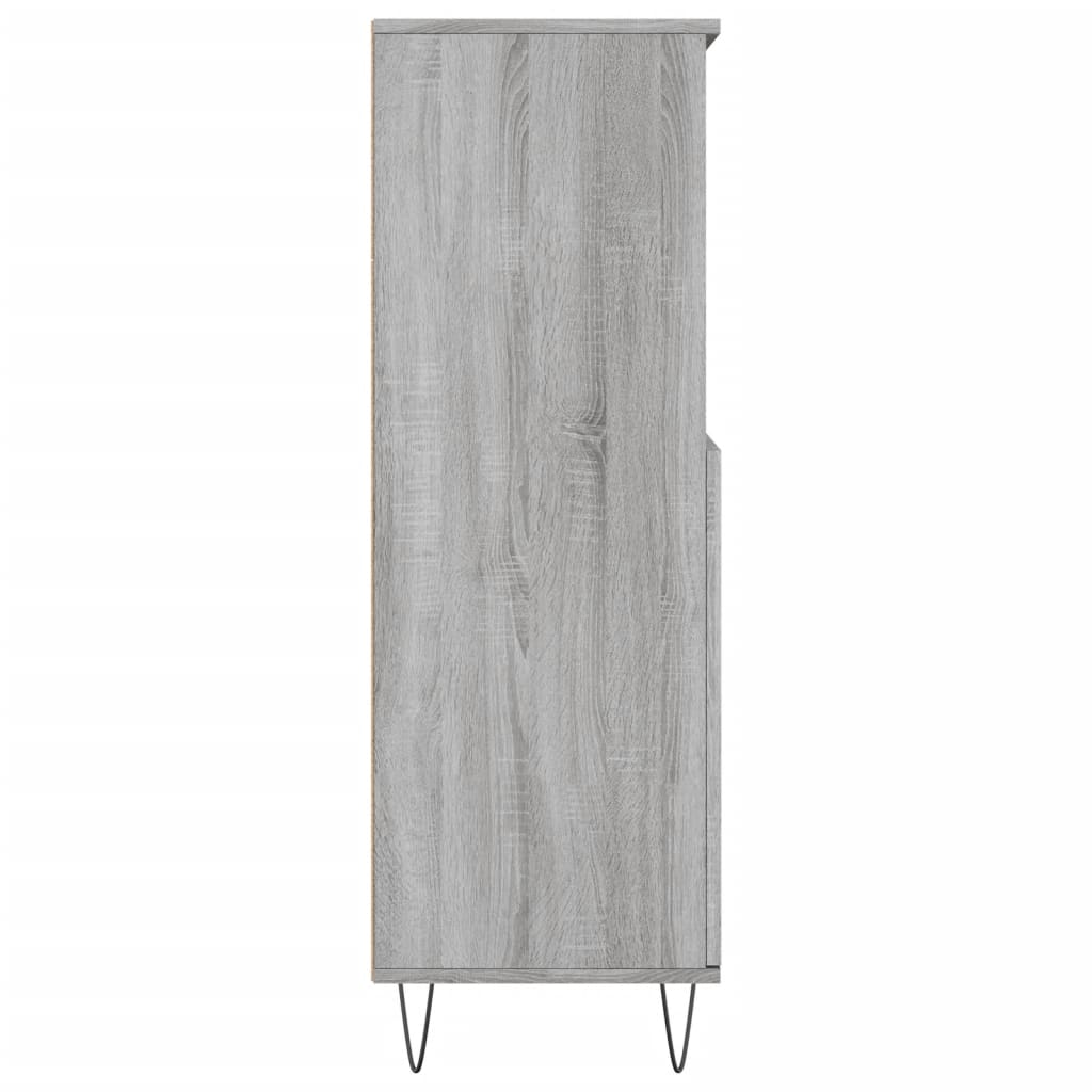 Dulap înalt, gri sonoma, 60x36x110 cm, lemn prelucrat GartenMobel Dekor