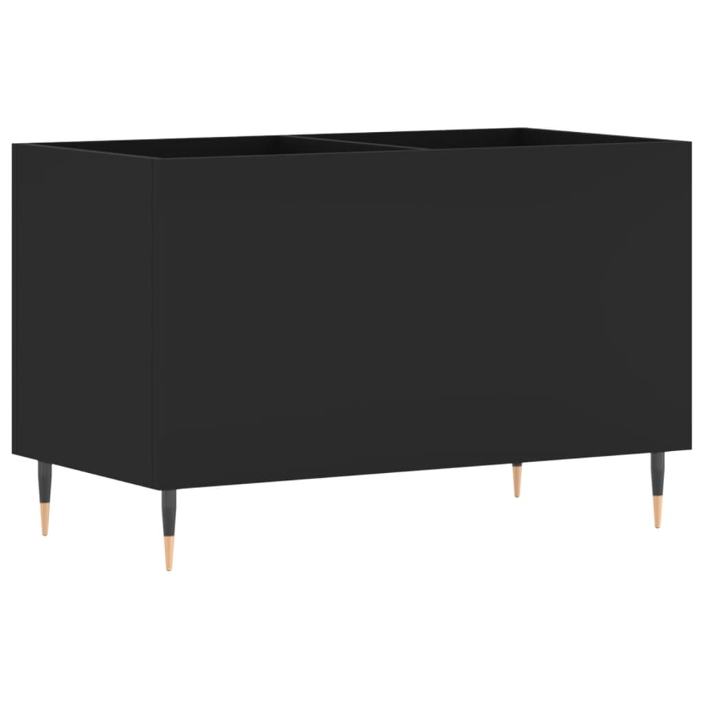Dulap pentru discuri, negru, 74,5x38x48 cm, lemn prelucrat GartenMobel Dekor