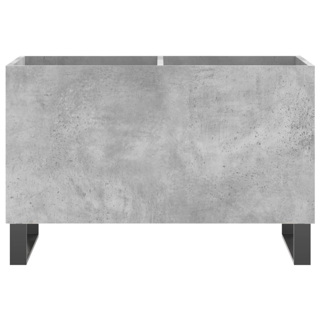 Dulap pentru discuri, gri beton, 74,5x38x48 cm, lemn prelucrat GartenMobel Dekor