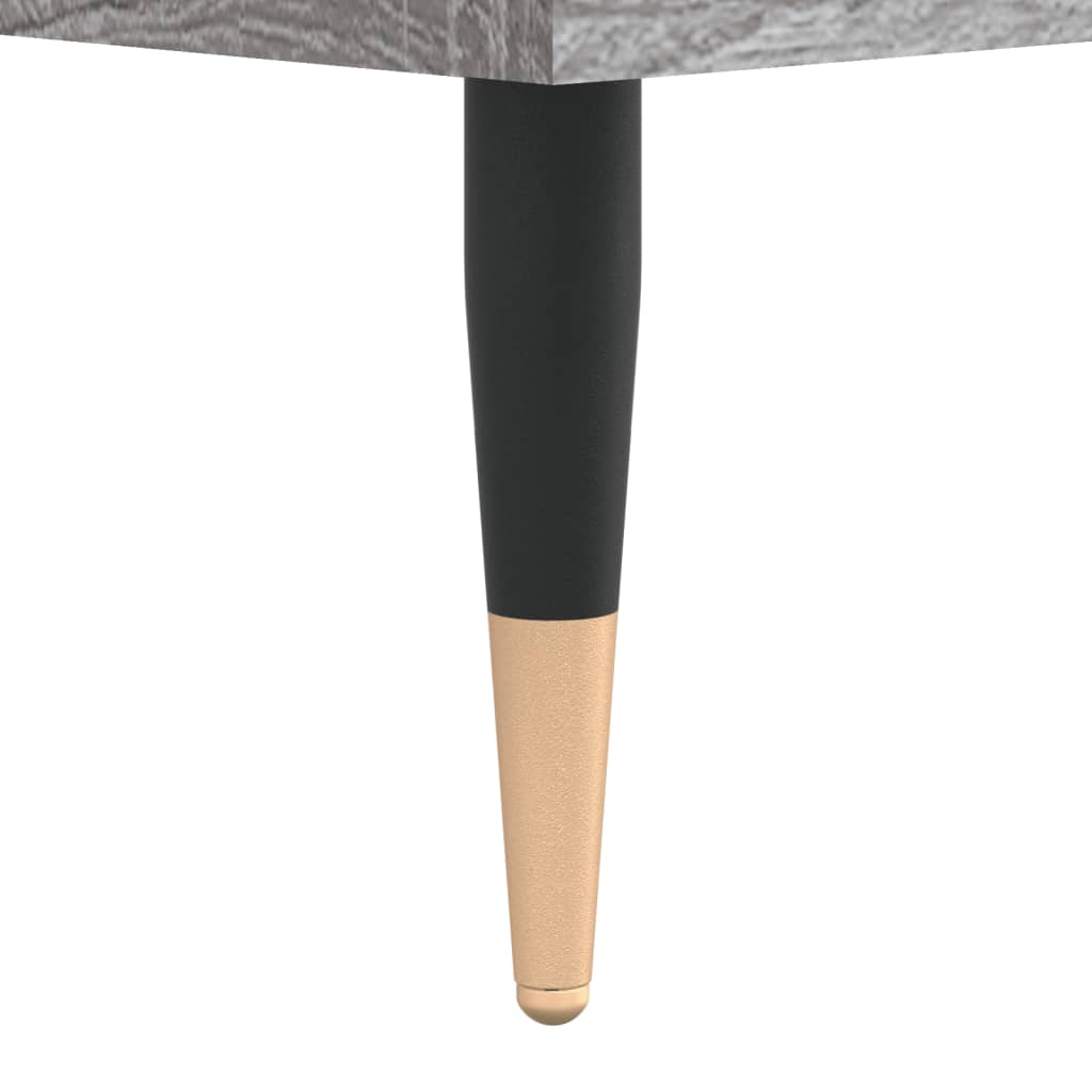 Dulap pentru discuri gri sonoma, 100x38x48 cm, lemn prelucrat GartenMobel Dekor