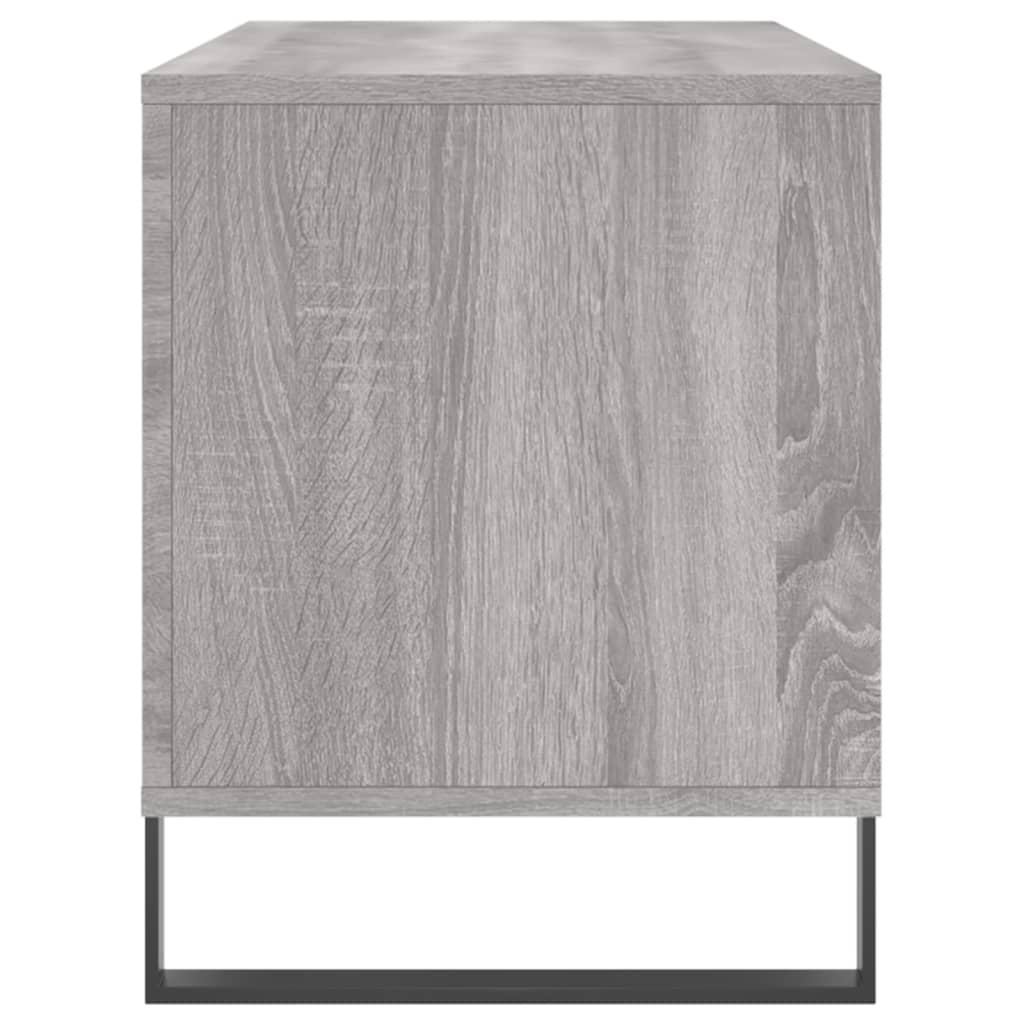 Dulap pentru discuri gri sonoma, 100x38x48 cm, lemn prelucrat GartenMobel Dekor