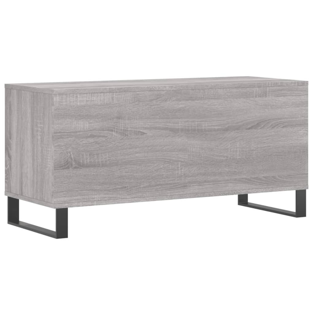 Dulap pentru discuri gri sonoma, 100x38x48 cm, lemn prelucrat GartenMobel Dekor