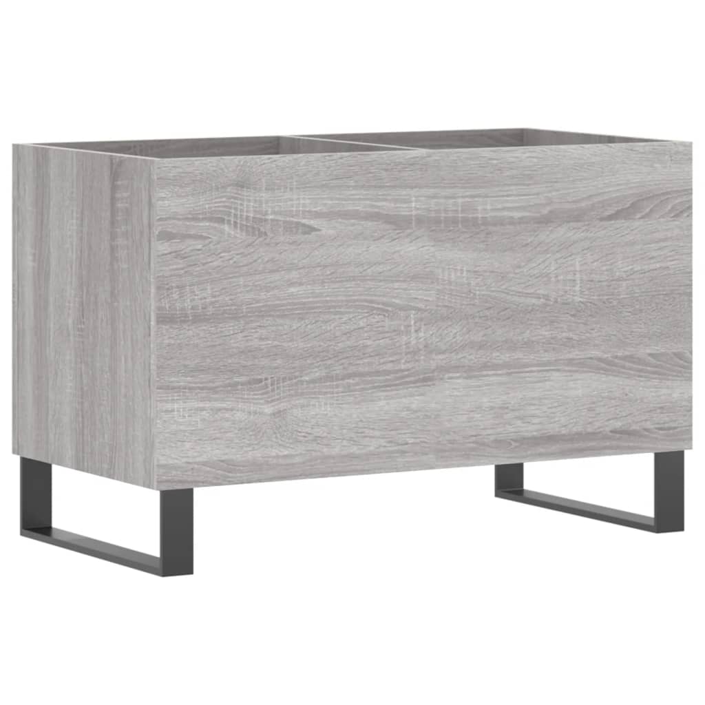 Dulap pentru discuri gri sonoma 74,5x38x48 cm lemn prelucrat GartenMobel Dekor