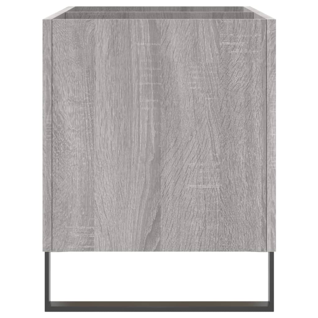 Dulap pentru discuri gri sonoma 74,5x38x48 cm lemn prelucrat GartenMobel Dekor