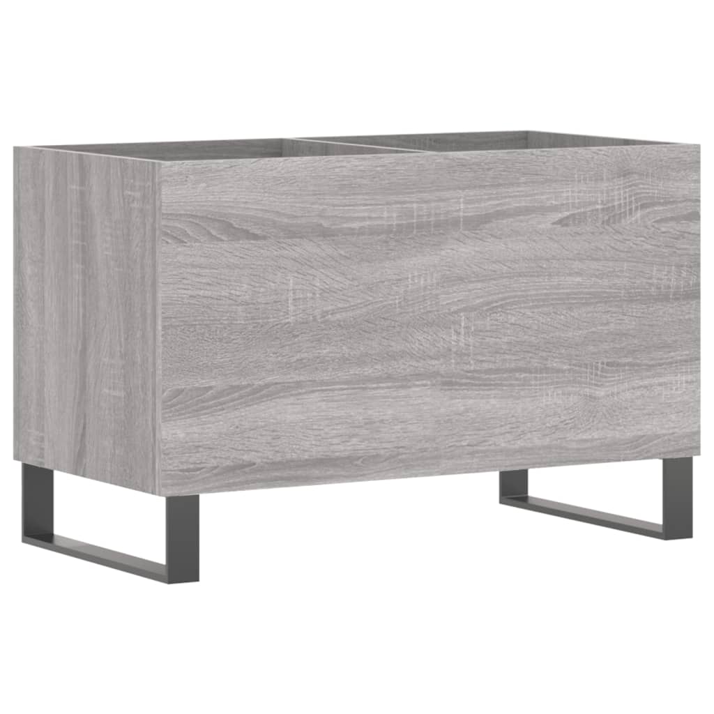 Dulap pentru discuri gri sonoma 74,5x38x48 cm lemn prelucrat GartenMobel Dekor