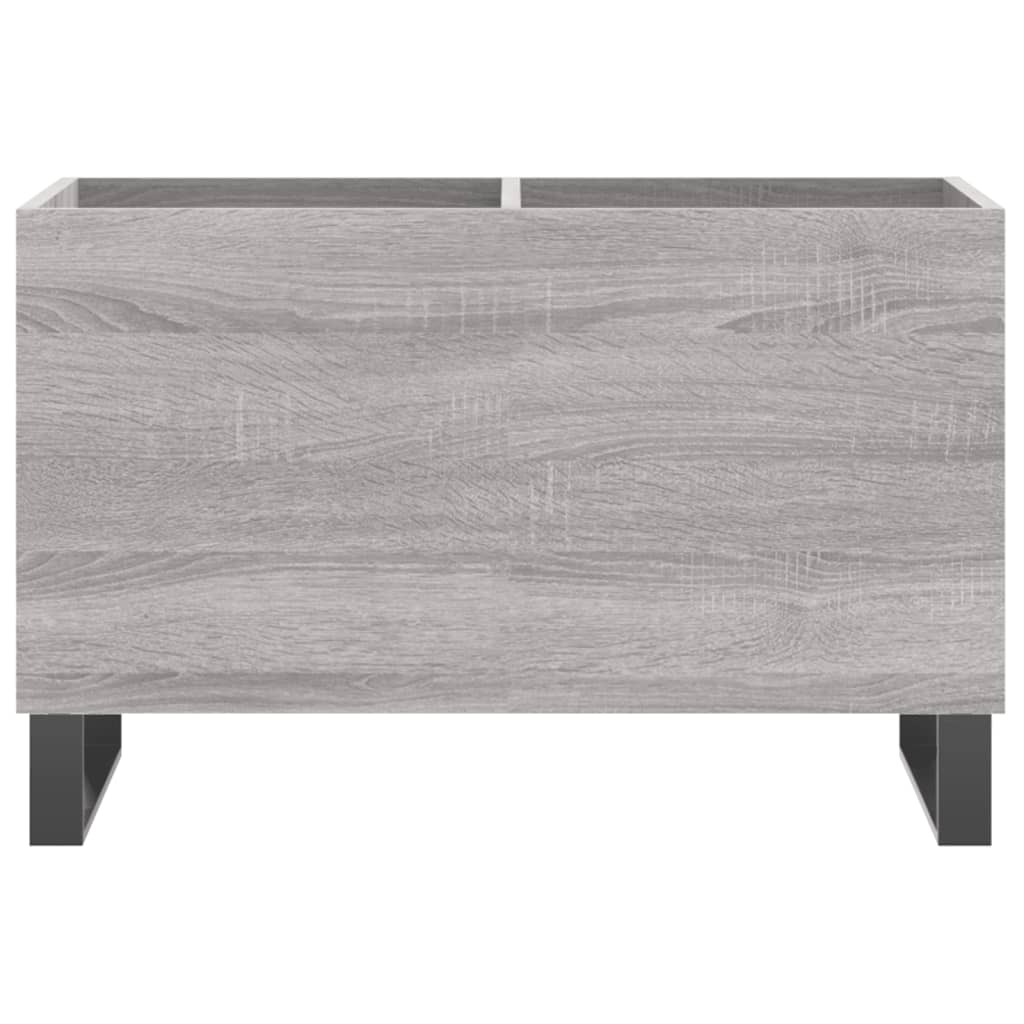 Dulap pentru discuri gri sonoma 74,5x38x48 cm lemn prelucrat GartenMobel Dekor
