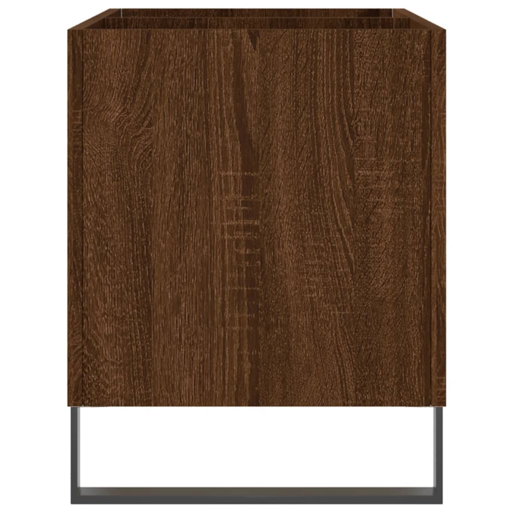 Dulap pentru discuri stejar maro 74,5x38x48 cm lemn prelucrat GartenMobel Dekor