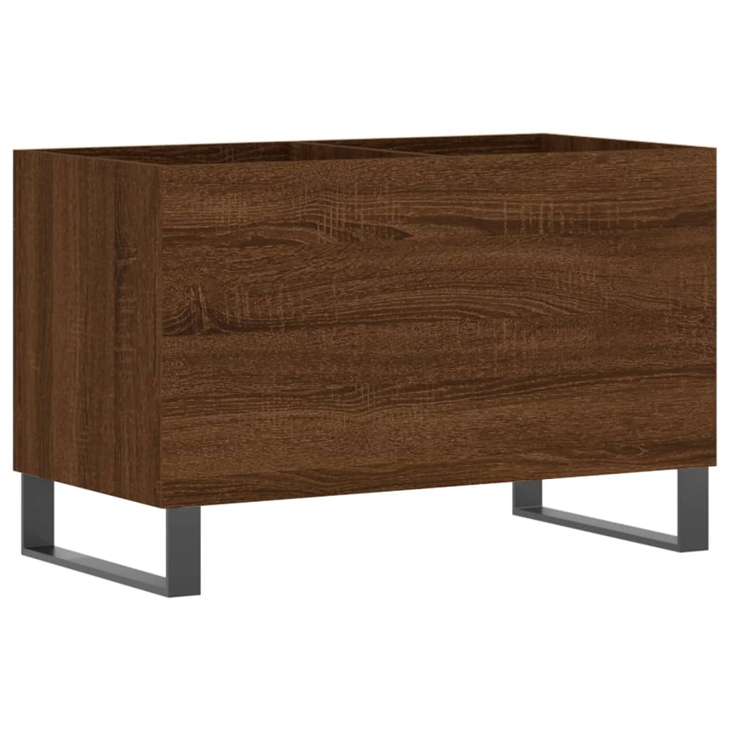 Dulap pentru discuri stejar maro 74,5x38x48 cm lemn prelucrat GartenMobel Dekor