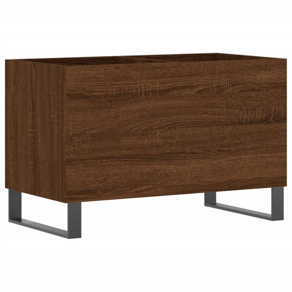 Dulap pentru discuri stejar maro 74,5x38x48 cm lemn prelucrat GartenMobel Dekor