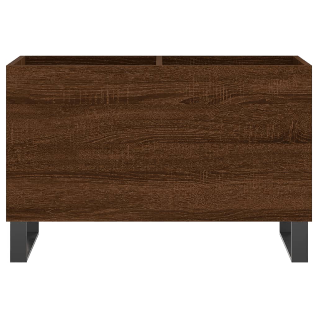 Dulap pentru discuri stejar maro 74,5x38x48 cm lemn prelucrat GartenMobel Dekor