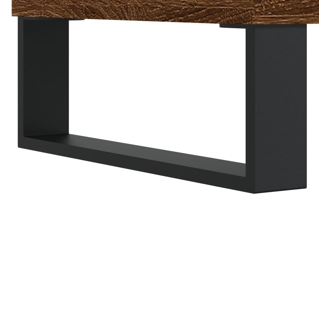 Dulap pentru discuri stejar maro 74,5x38x48 cm lemn prelucrat GartenMobel Dekor