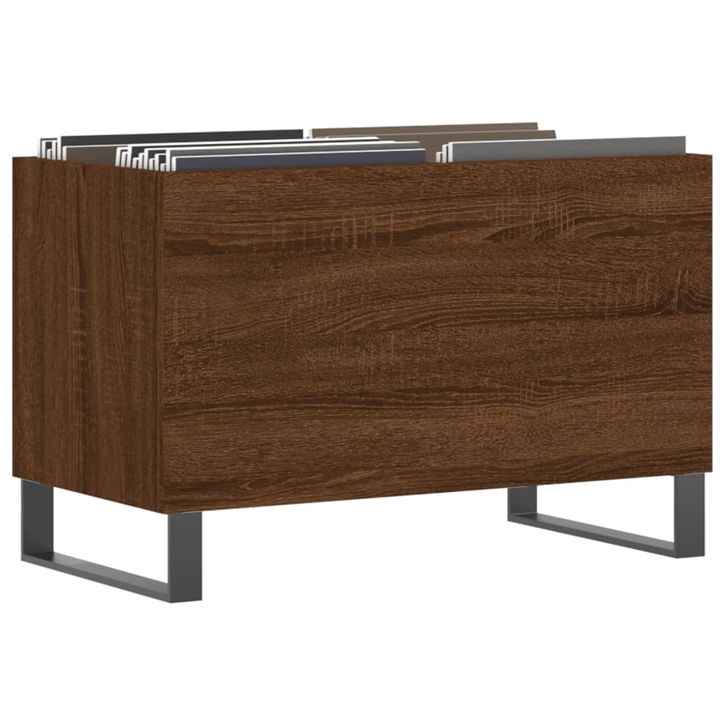 Dulap pentru discuri stejar maro 74,5x38x48 cm lemn prelucrat GartenMobel Dekor