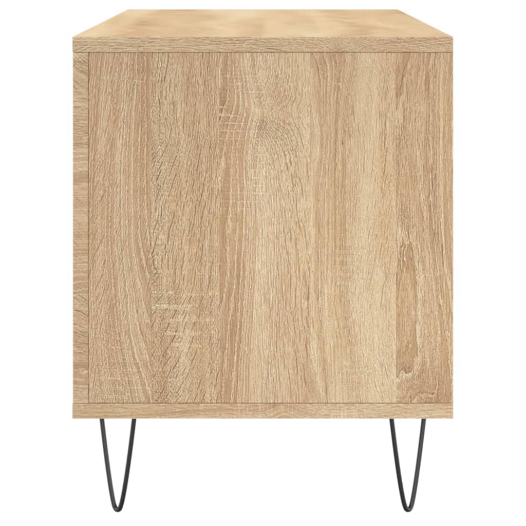 Dulap pentru discuri stejar sonoma 100x38x48 cm, lemn prelucrat GartenMobel Dekor