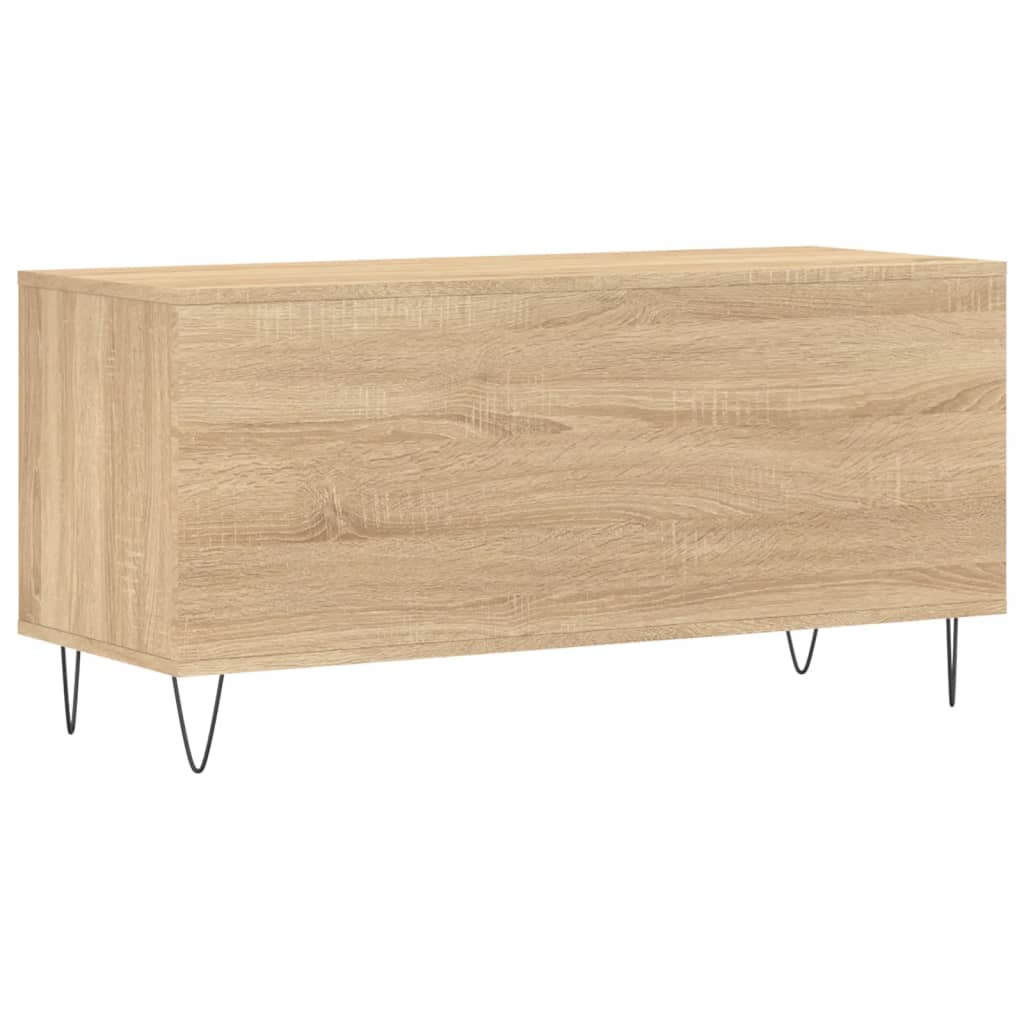 Dulap pentru discuri stejar sonoma 100x38x48 cm, lemn prelucrat GartenMobel Dekor