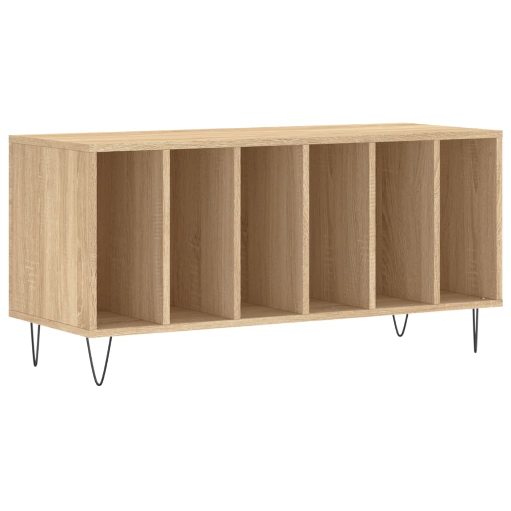 Dulap pentru discuri stejar sonoma 100x38x48 cm, lemn prelucrat GartenMobel Dekor