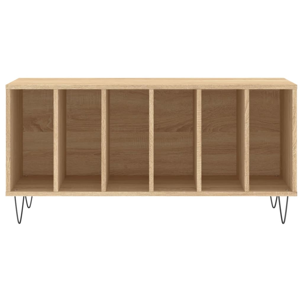 Dulap pentru discuri stejar sonoma 100x38x48 cm, lemn prelucrat GartenMobel Dekor