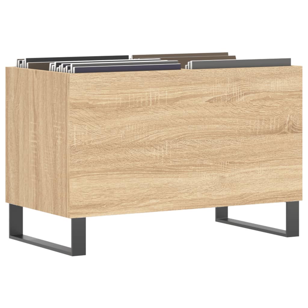 Dulap pentru discuri stejar sonoma 74,5x38x48 cm lemn prelucrat GartenMobel Dekor
