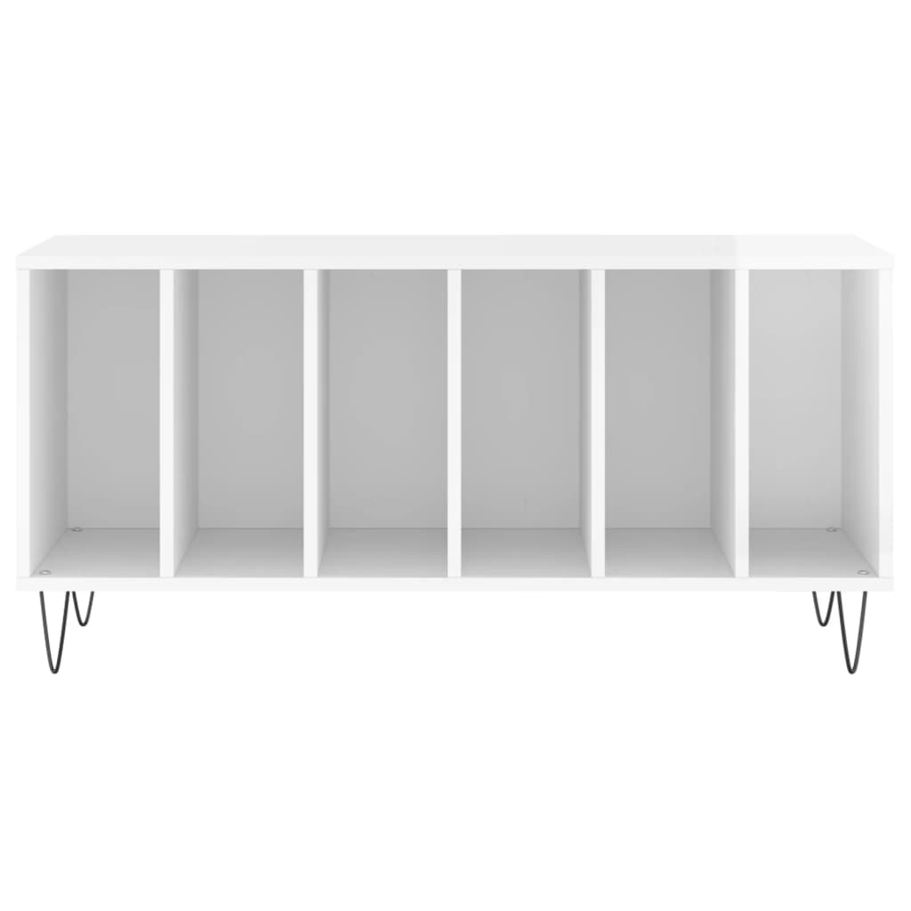 Dulapuri pentru discuri alb lucios 100x38x48 cm, lemn prelucrat GartenMobel Dekor