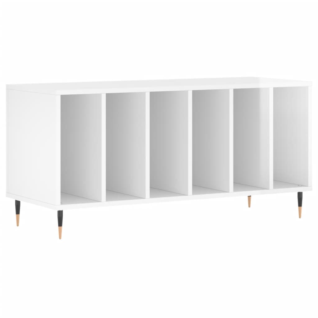 Dulapuri pentru discuri alb lucios 100x38x48 cm, lemn prelucrat GartenMobel Dekor
