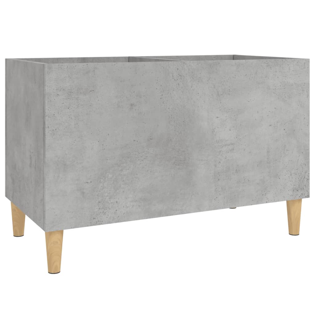 Dulap pentru discuri, gri beton, 74,5x38x48 cm, lemn prelucrat GartenMobel Dekor
