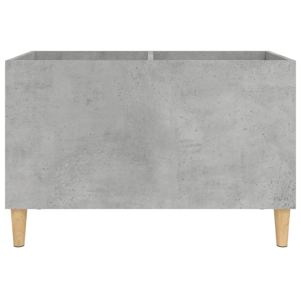Dulap pentru discuri, gri beton, 74,5x38x48 cm, lemn prelucrat GartenMobel Dekor