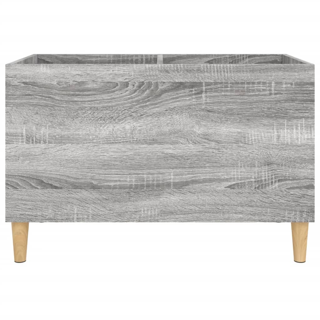 Dulap pentru discuri gri sonoma 74,5x38x48 cm lemn prelucrat GartenMobel Dekor
