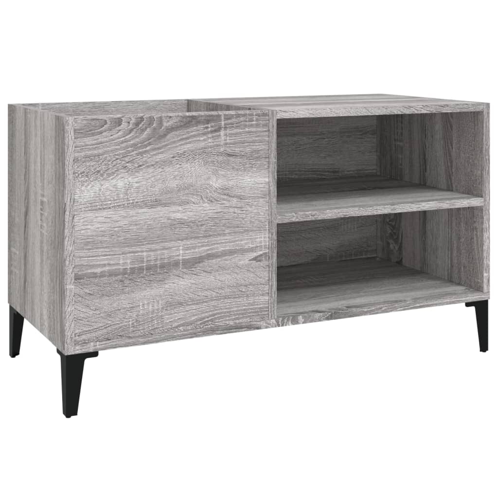 Dulap pentru discuri gri sonoma 84,5x38x48 cm lemn prelucrat GartenMobel Dekor