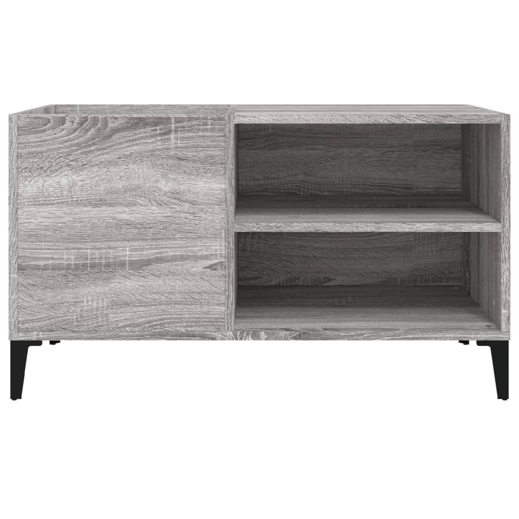 Dulap pentru discuri gri sonoma 84,5x38x48 cm lemn prelucrat GartenMobel Dekor