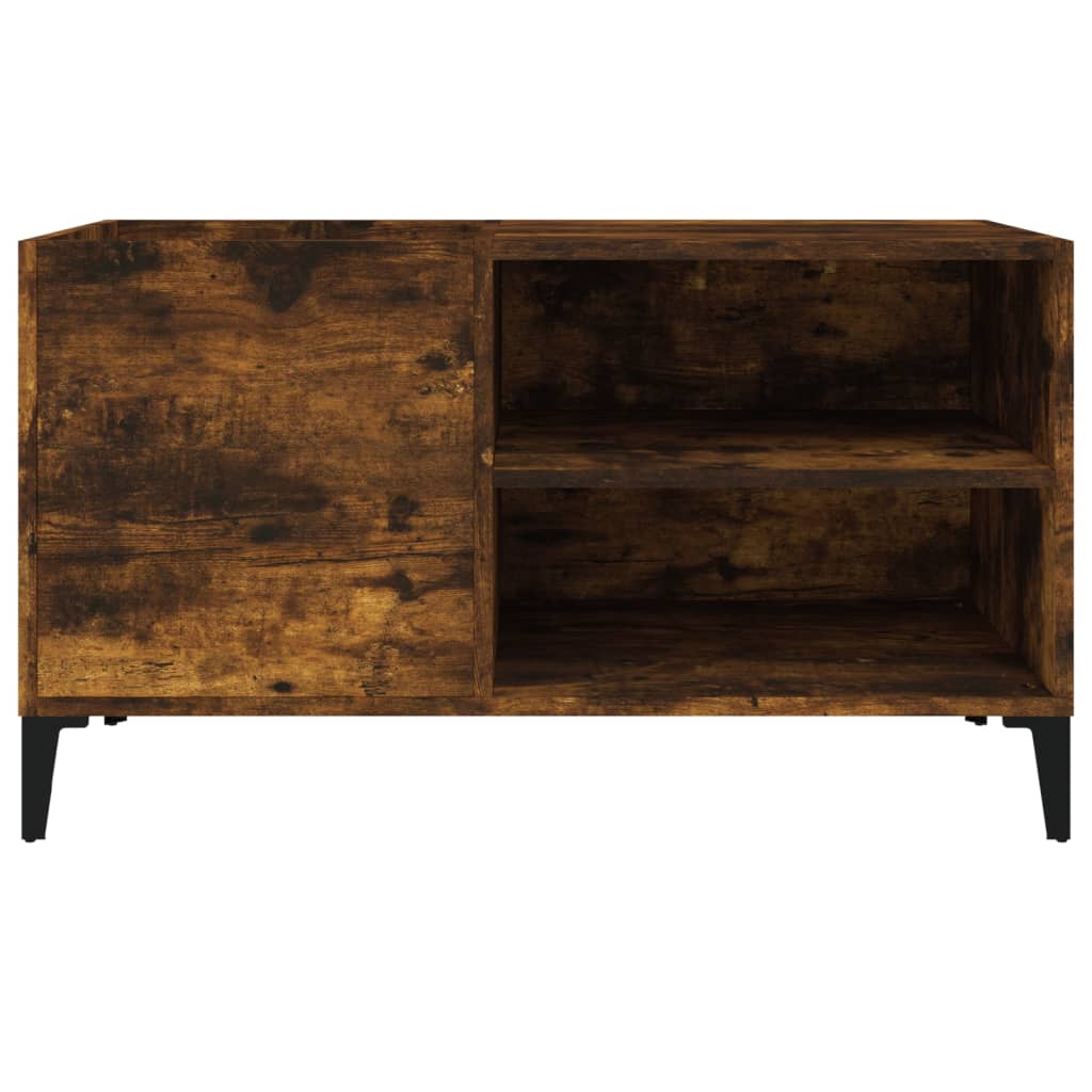 Dulap pentru discuri stejar afumat 84,5x38x48 cm lemn prelucrat GartenMobel Dekor