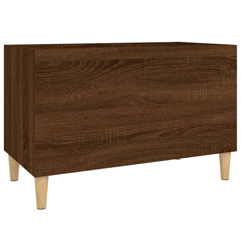 Dulap pentru discuri stejar maro 74,5x38x48 cm lemn prelucrat GartenMobel Dekor