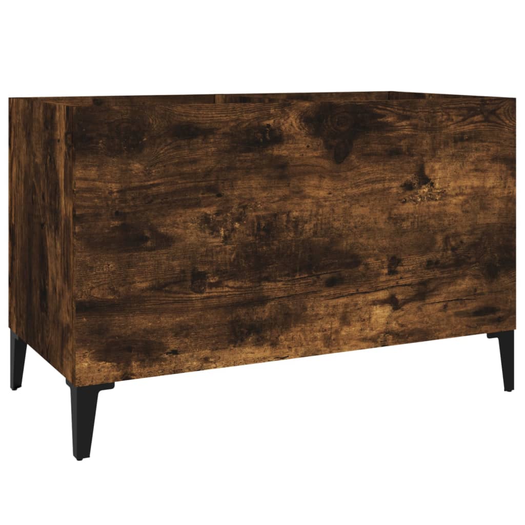 Dulap pentru discuri stejar afumat 74,5x38x48 cm lemn prelucrat GartenMobel Dekor