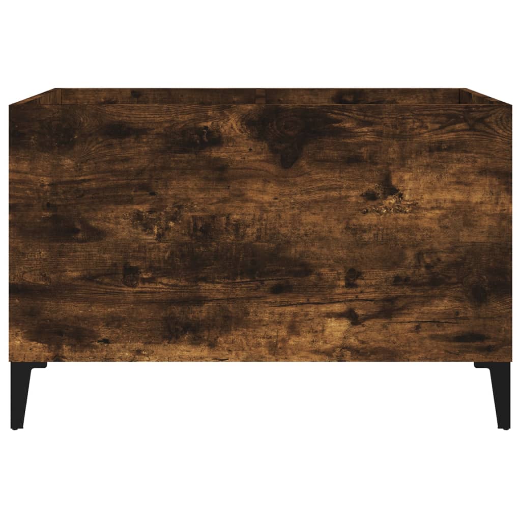 Dulap pentru discuri stejar afumat 74,5x38x48 cm lemn prelucrat GartenMobel Dekor