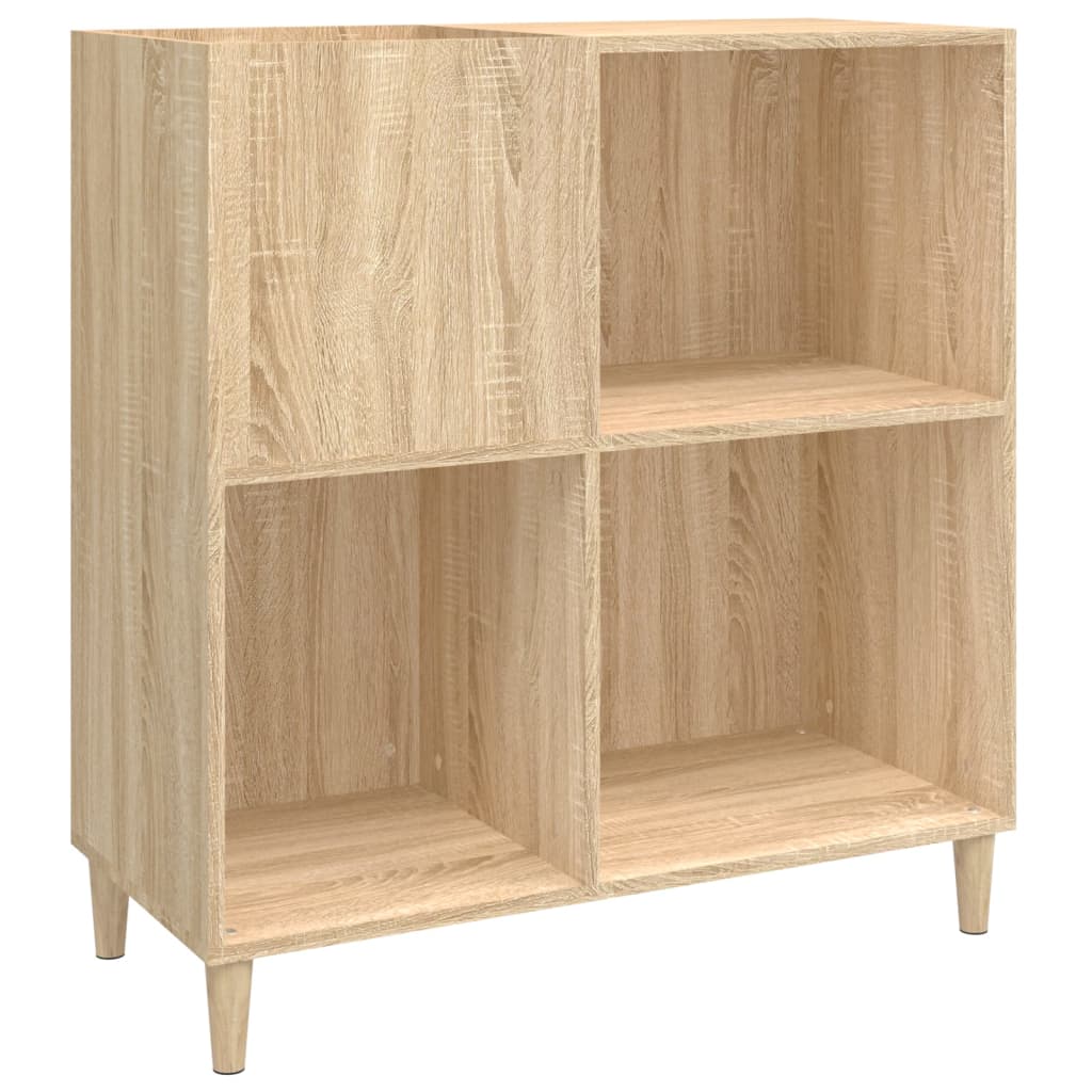 Dulap pentru discuri stejar sonoma 84,5x38x89 cm lemn compozit GartenMobel Dekor
