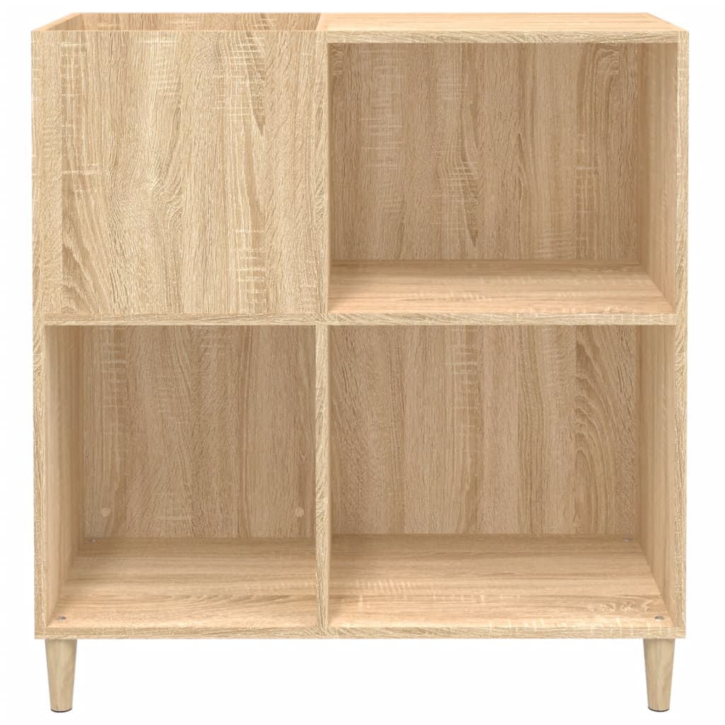 Dulap pentru discuri stejar sonoma 84,5x38x89 cm lemn compozit GartenMobel Dekor