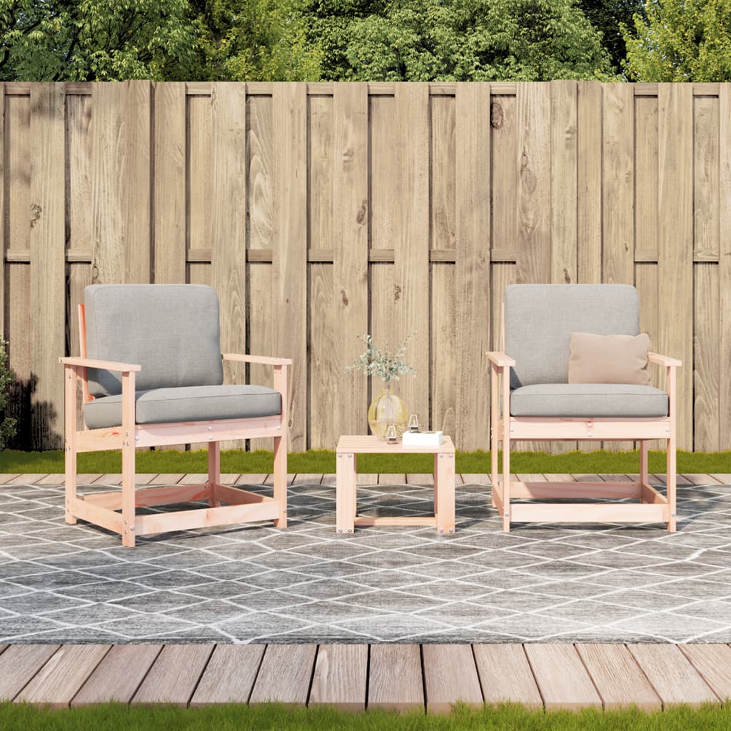 Set mobilier de grădină, 3 piese, lemn masiv douglas GartenMobel Dekor