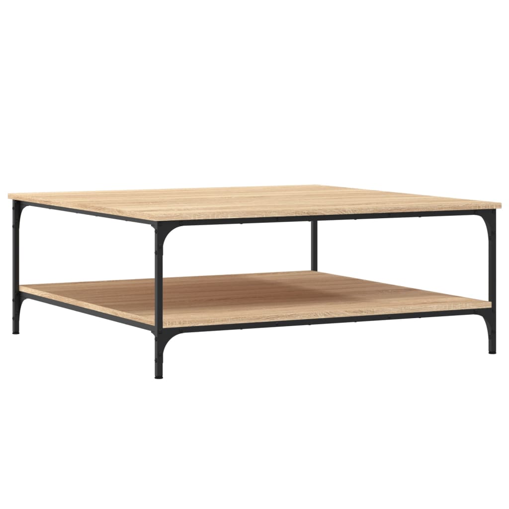 Măsuță de cafea stejar sonoma 100x100x40 cm lemn prelucrat GartenMobel Dekor
