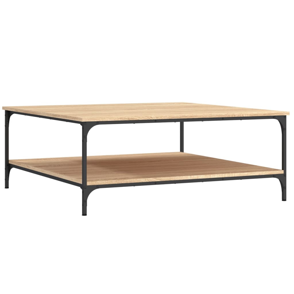Măsuță de cafea stejar sonoma 100x100x40 cm lemn prelucrat GartenMobel Dekor