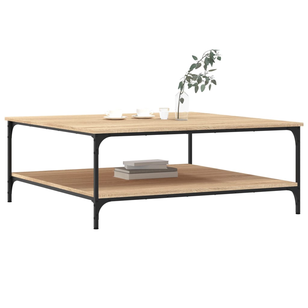 Măsuță de cafea stejar sonoma 100x100x40 cm lemn prelucrat GartenMobel Dekor