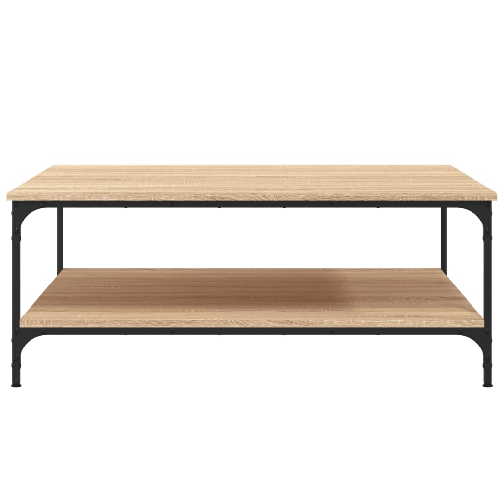 Măsuță de cafea stejar sonoma 100x100x40 cm lemn prelucrat GartenMobel Dekor