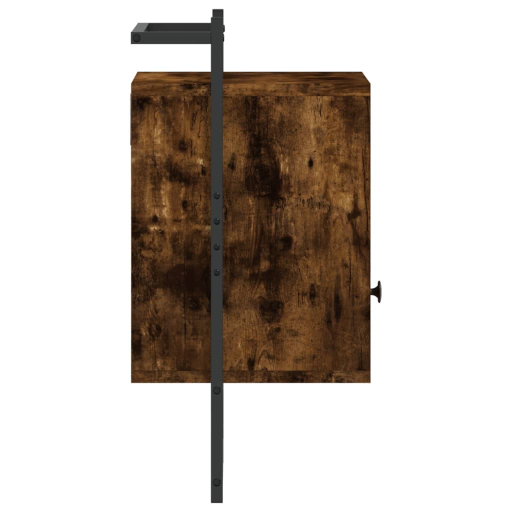 Noptieră de perete, stejar sonoma, 40x30x61 cm, lemn prelucrat GartenMobel Dekor