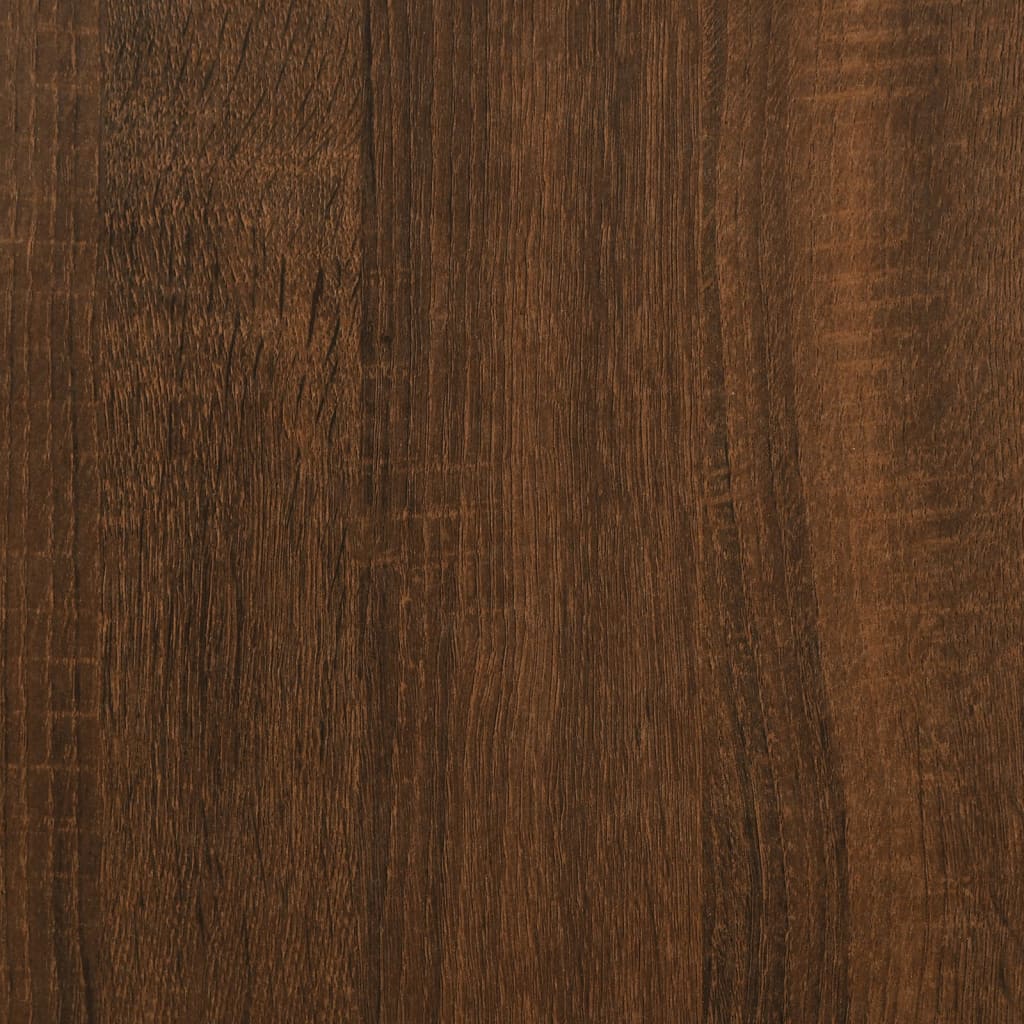 Măsuță consolă, stejar maro, 100x40x80 cm, lemn prelucrat GartenMobel Dekor