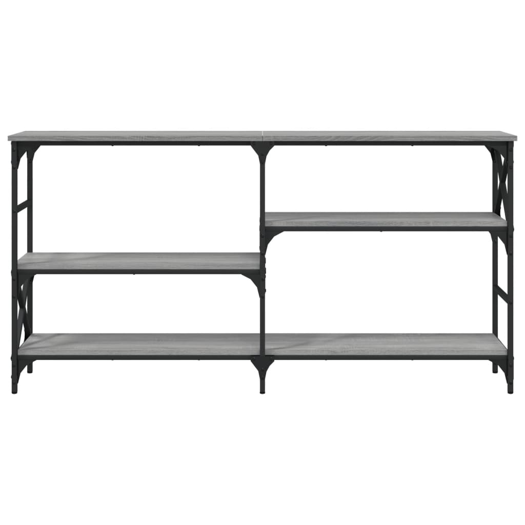 Măsuță consolă, gri sonoma, 150x29x76,5 cm, lemn prelucrat GartenMobel Dekor