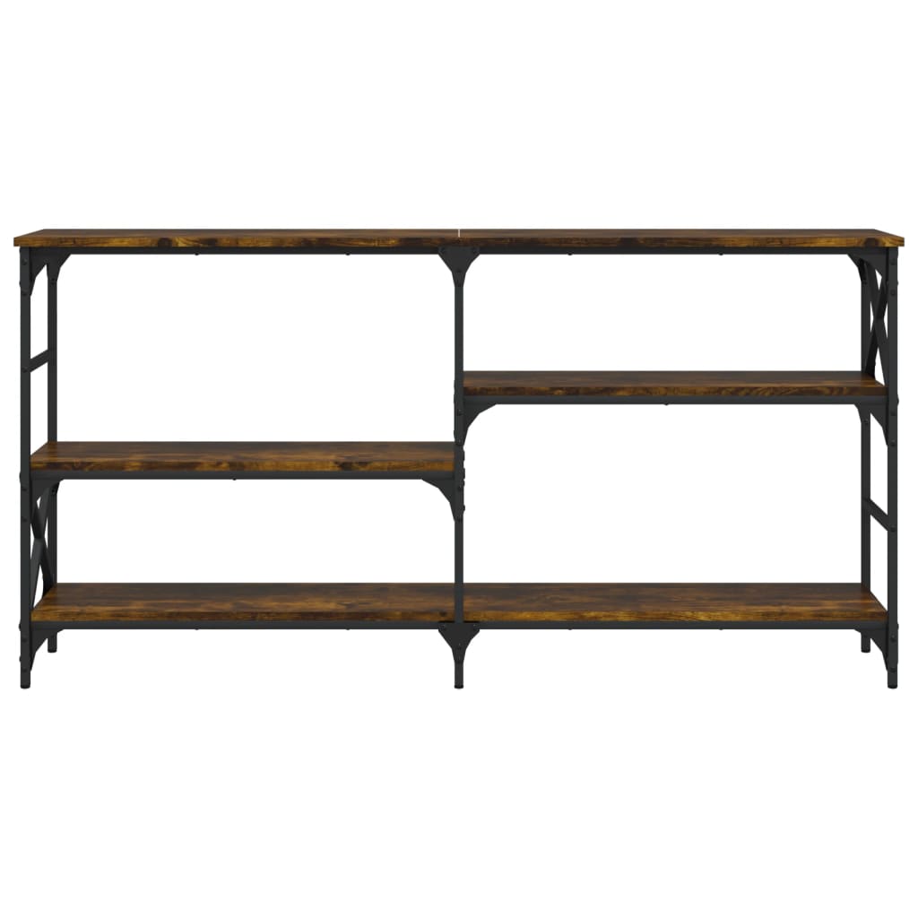 Măsuță consolă, stejar fumuriu, 150x29x76,5 cm, lemn prelucrat GartenMobel Dekor