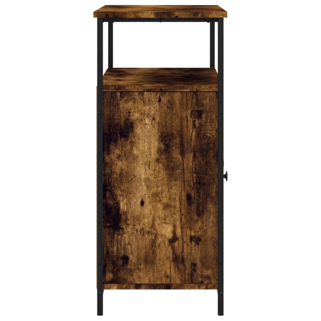 Servantă, stejar fumuriu, 100x35x80 cm, lemn prelucrat GartenMobel Dekor