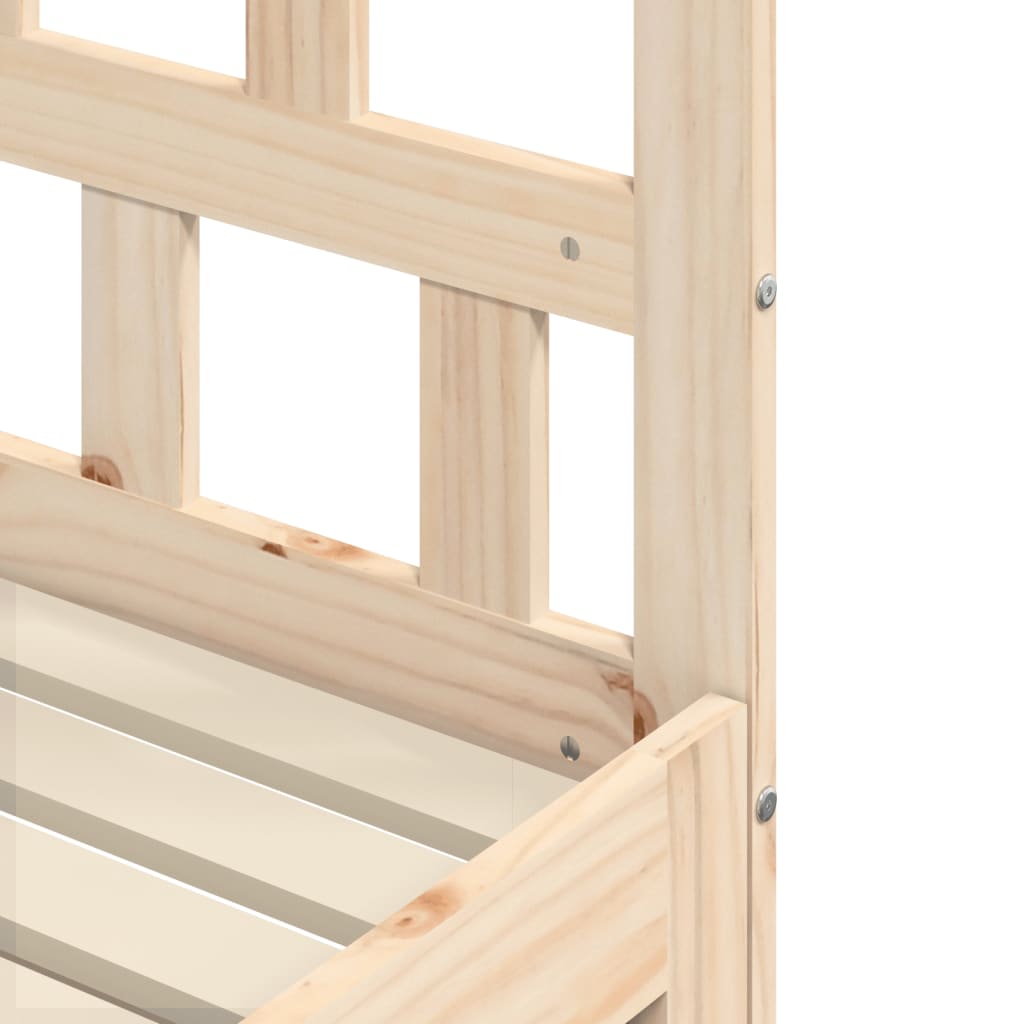 Pat de zi cu extensie, 80x200 cm, lemn masiv de pin GartenMobel Dekor