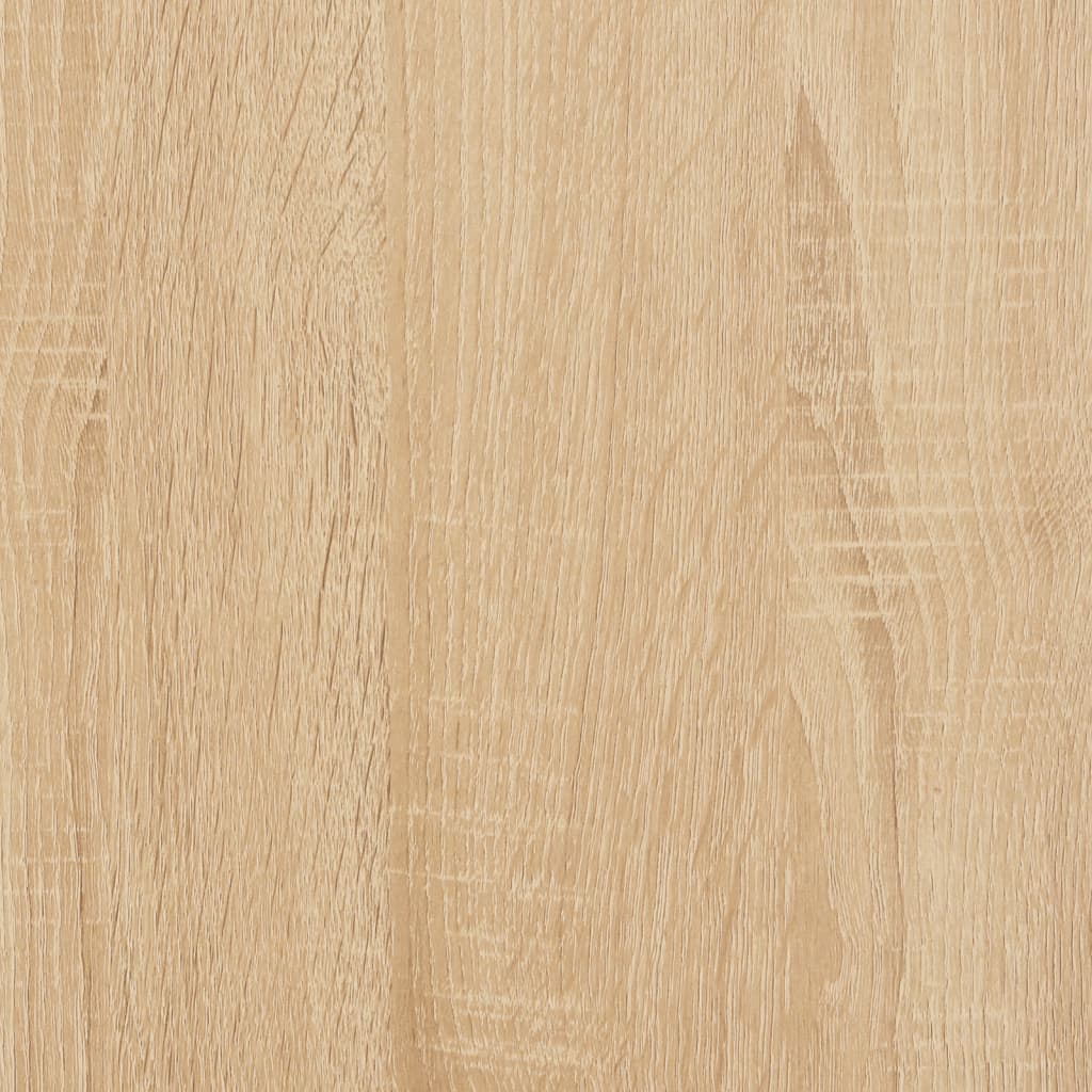 Rafturi de perete cu bare, 2 buc, stejar sonoma, 30x25x30 cm GartenMobel Dekor