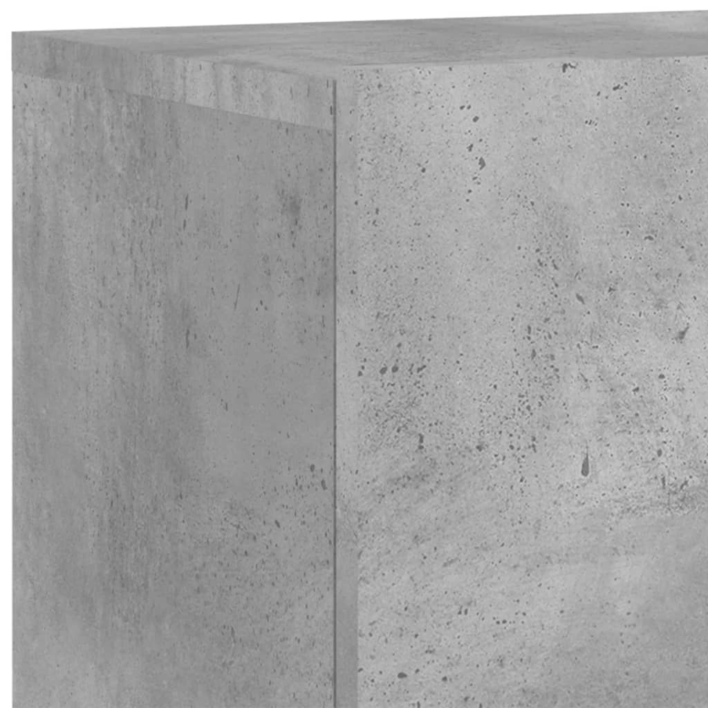Comodă TV de perete, gri beton, 80x30x41 cm GartenMobel Dekor