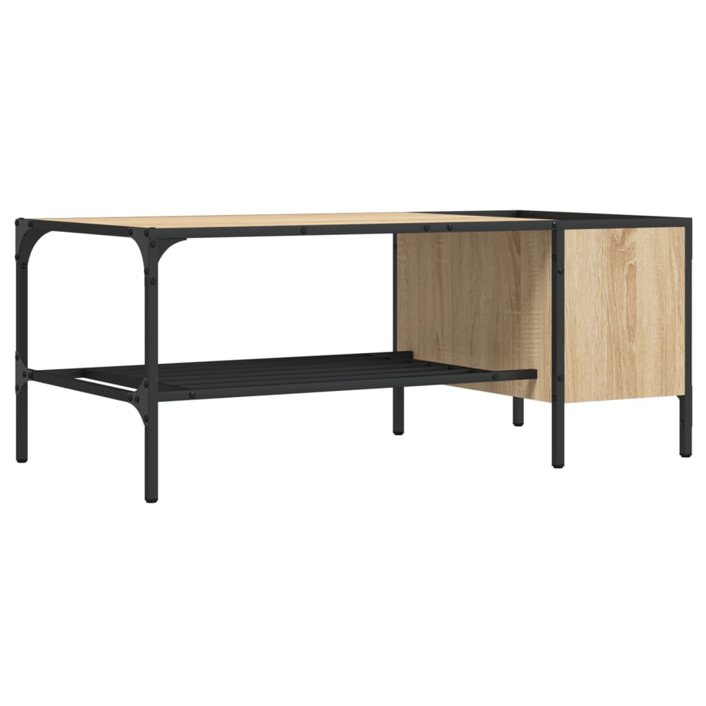 Măsuță de cafea cu raft, stejar sonoma, 100x51x40 cm, lemn GartenMobel Dekor